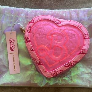 NWT SCL Barbie Heart Pouch